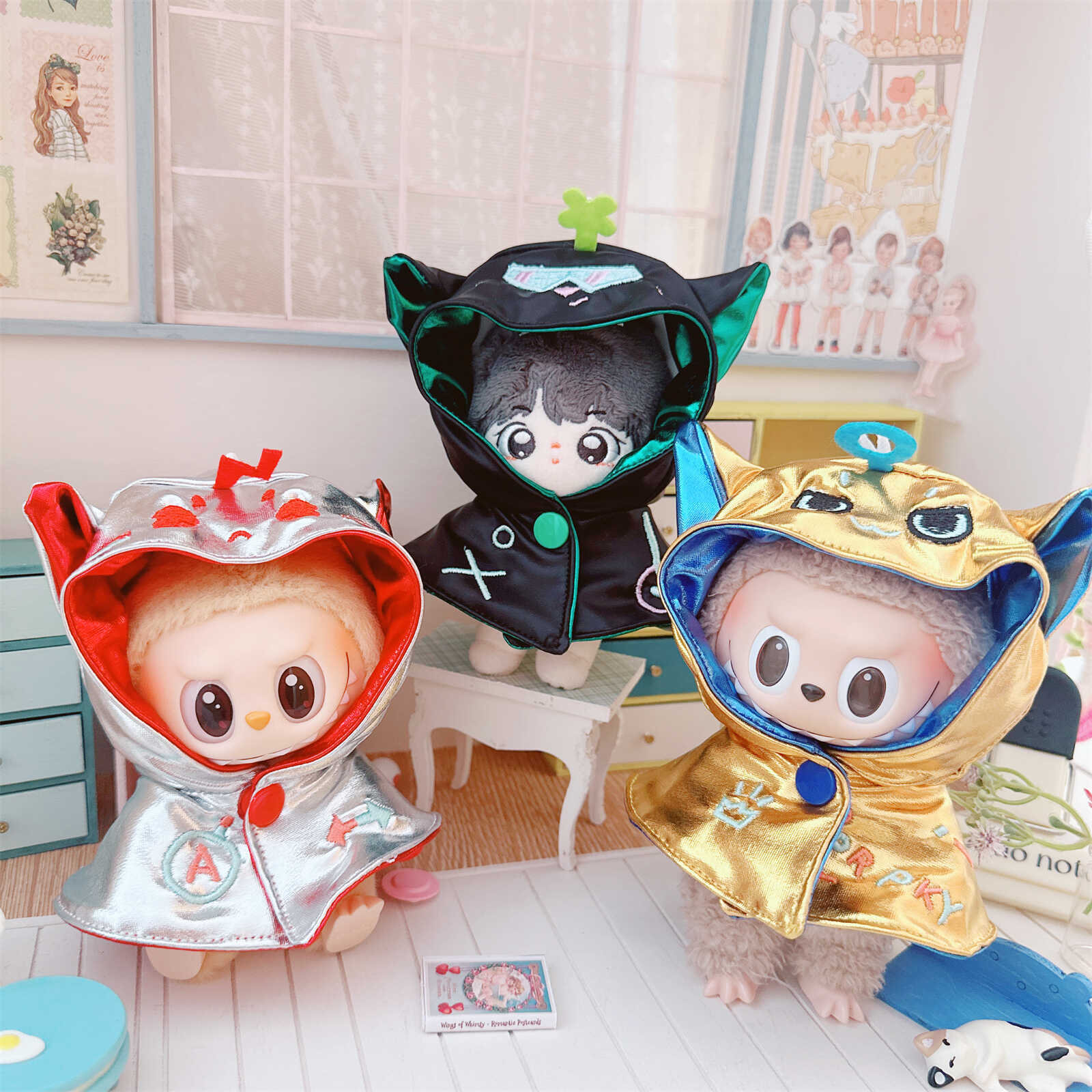 【10cm】ぬいぐるみ服 スペースレンジャー・モンスター