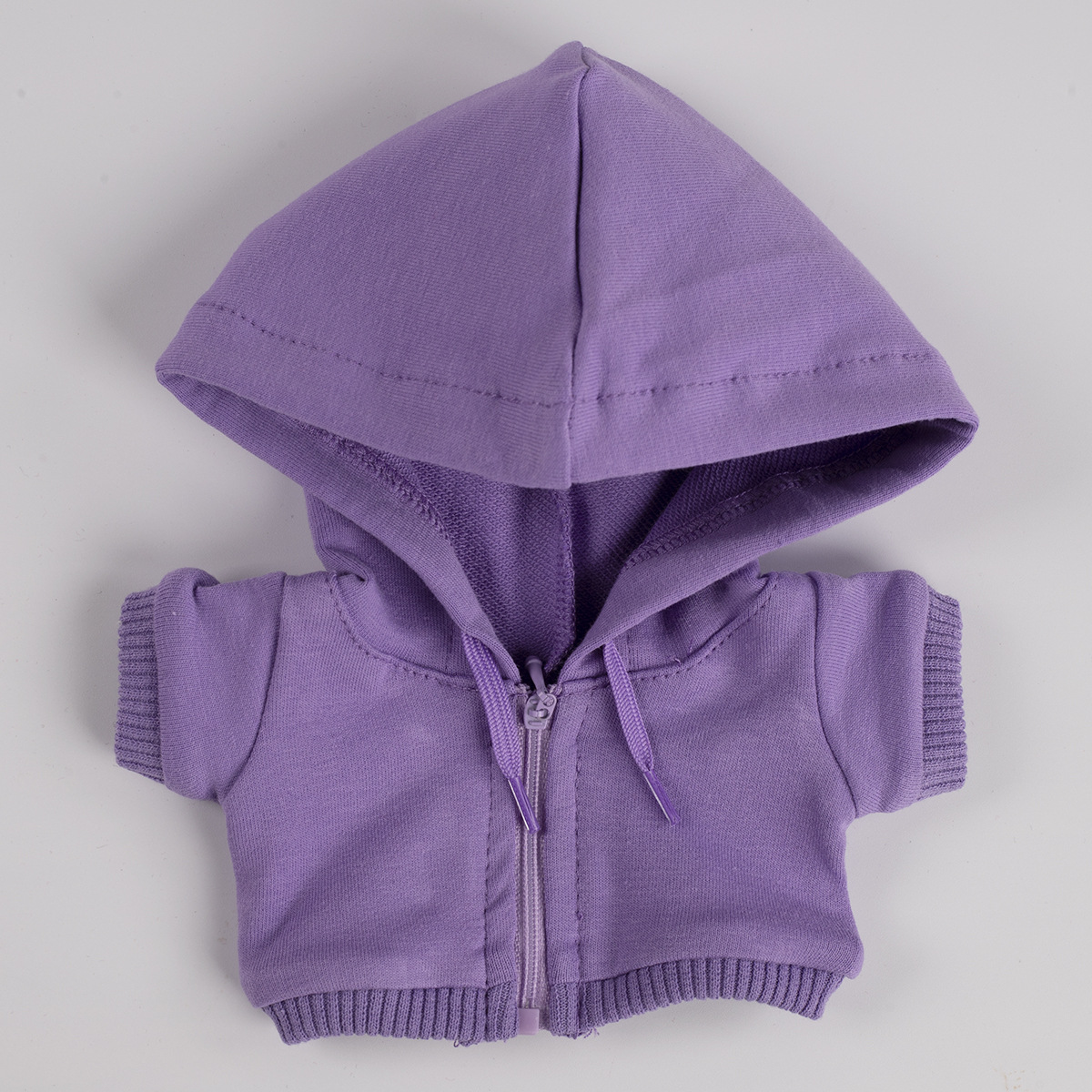 【10cm】ぬいぐるみ服 フード付きファスナーパーカー　全8色