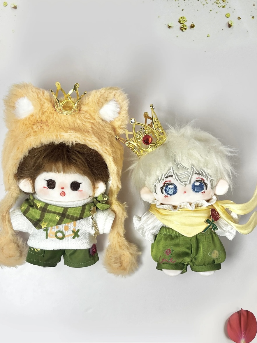【10cm】ぬいぐるみ服  王子様セット＆もふもふケモ耳セット