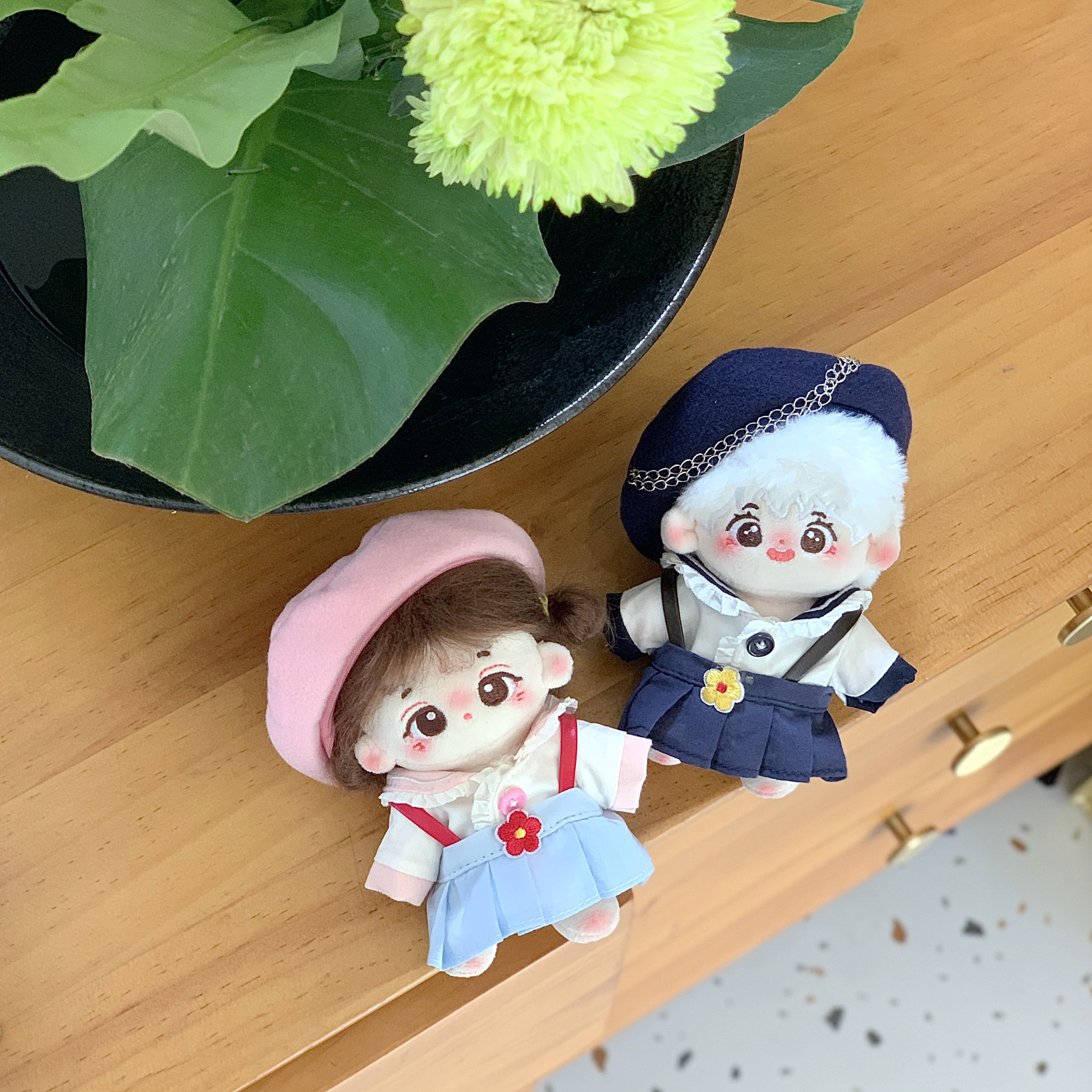 【10cm】ぬいぐるみ服 ふんわり小学生風制服セット