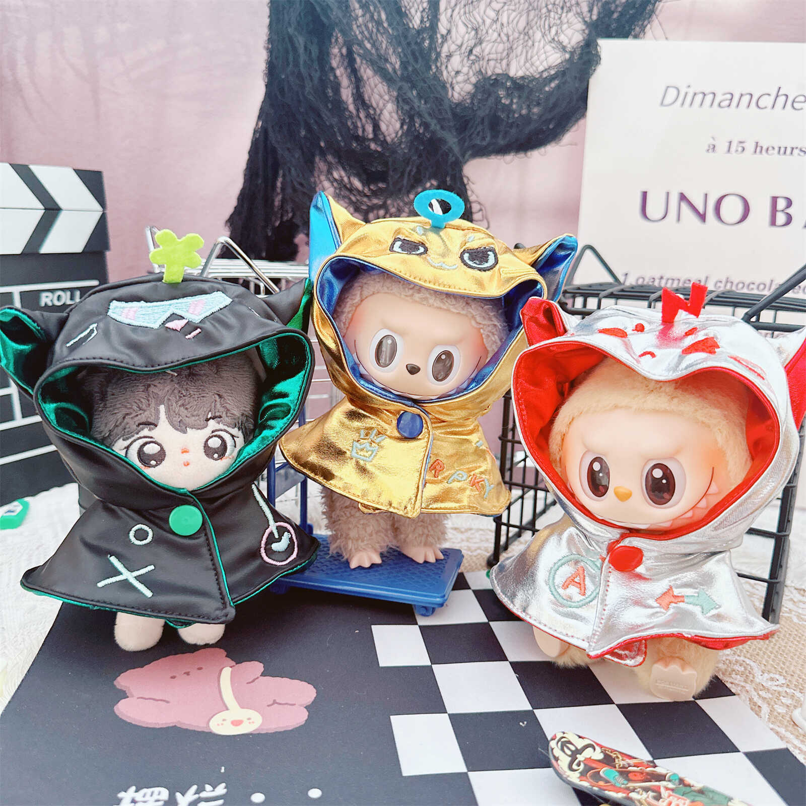 【10cm】ぬいぐるみ服 スペースレンジャー・モンスター