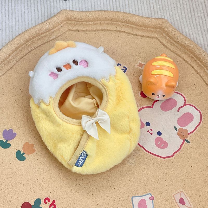 【10cm】ぬいぐるみ服　ぽかぽかおくるみ　全3種