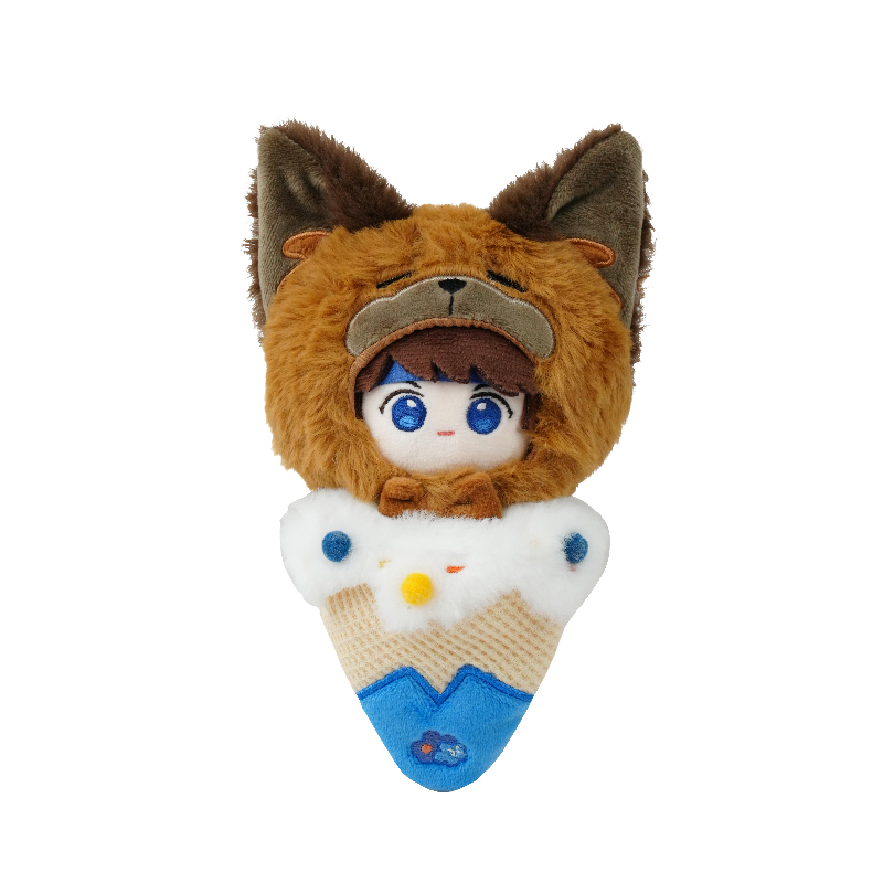 【10cm】 ぬいぐるみ服　あにまるアイスぬい