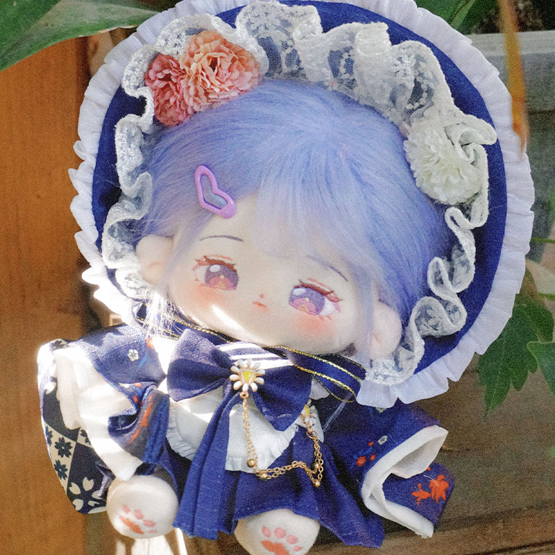【20cm】ぬいぐるみ服 モダンロリータワンピース