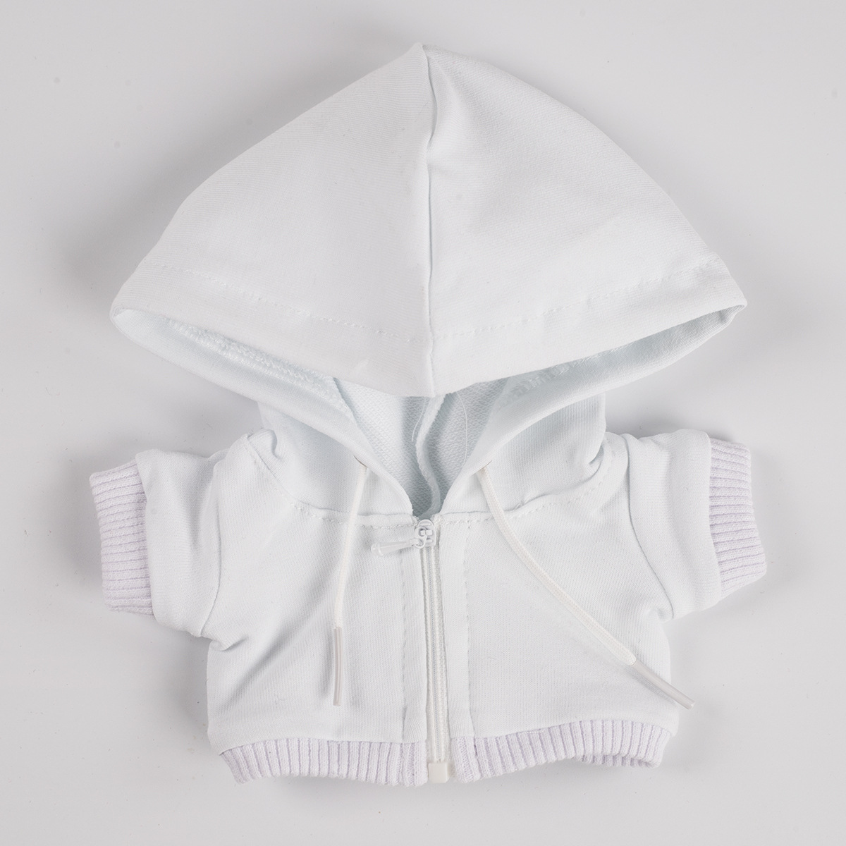 【10cm】ぬいぐるみ服 フード付きファスナーパーカー　全8色