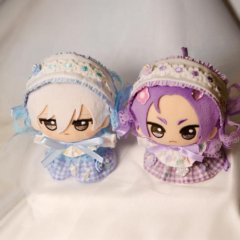 【10cm】ぬいぐるみ服　フラワーヘッド付きドレス