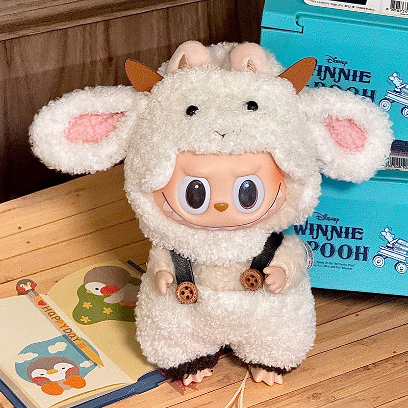 15cm/20cm】ぬいぐるみ服 まんまるレッサーパンダ服 15cm