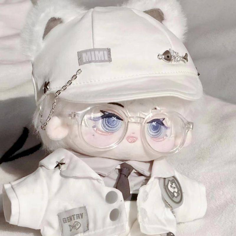 【10cm/20cm】ぬいぐるみ服 モノトーンクールジャケットセット