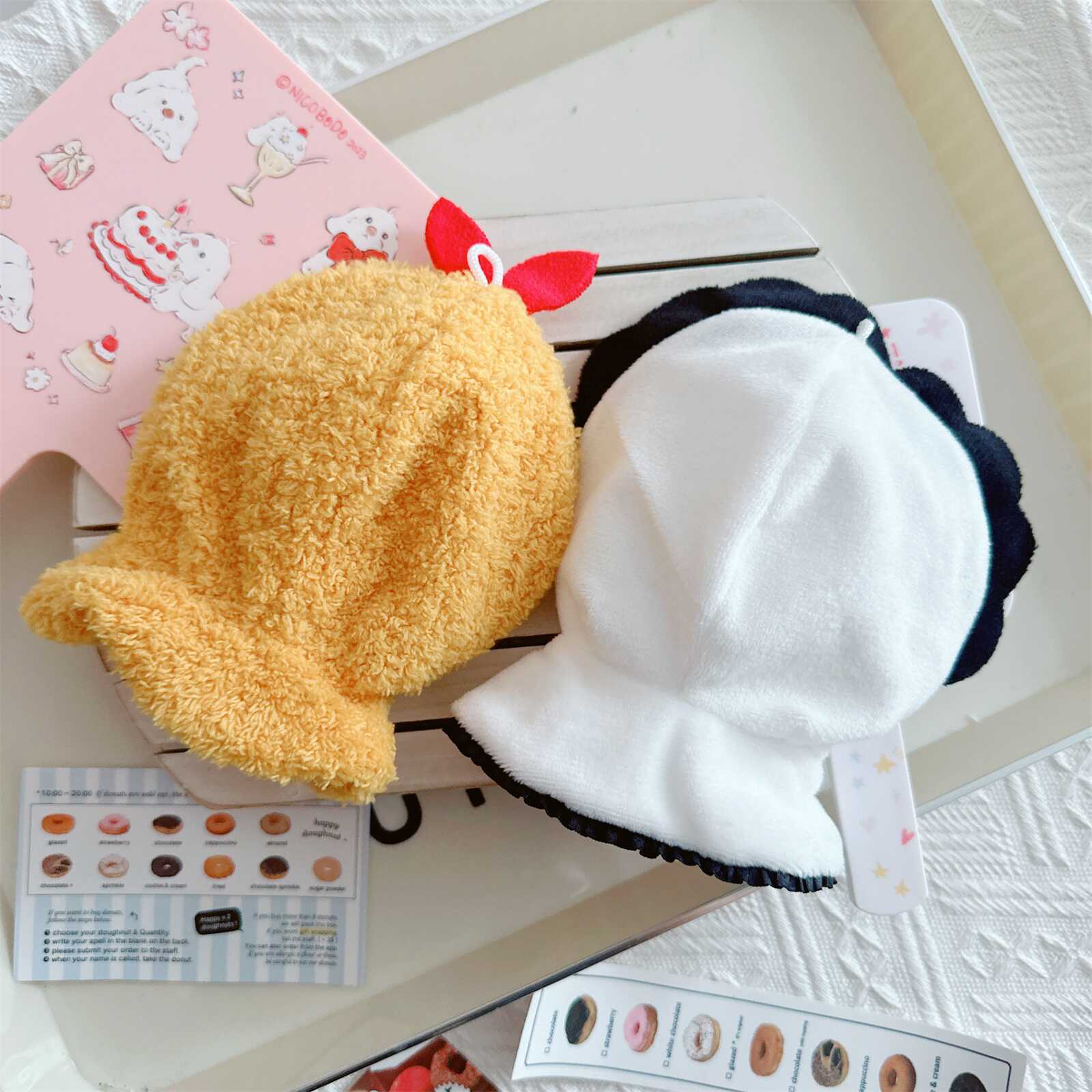 【10cm】ぬいぐるみ服　エビフライ・オイスターぐるみ