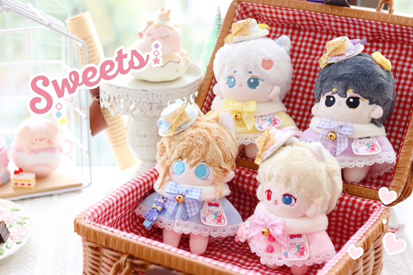 【10cm】ぬいぐるみ服 スイートメルヘンケープ