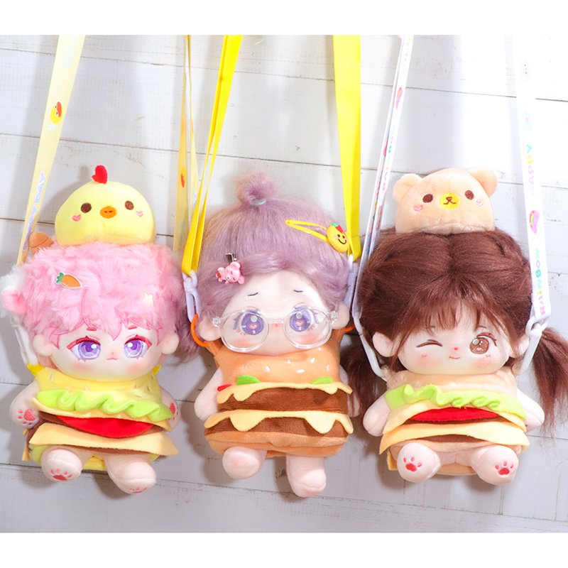 【20cm】ぬいぐるみ服 アニマル＆フードショルダーポーチ