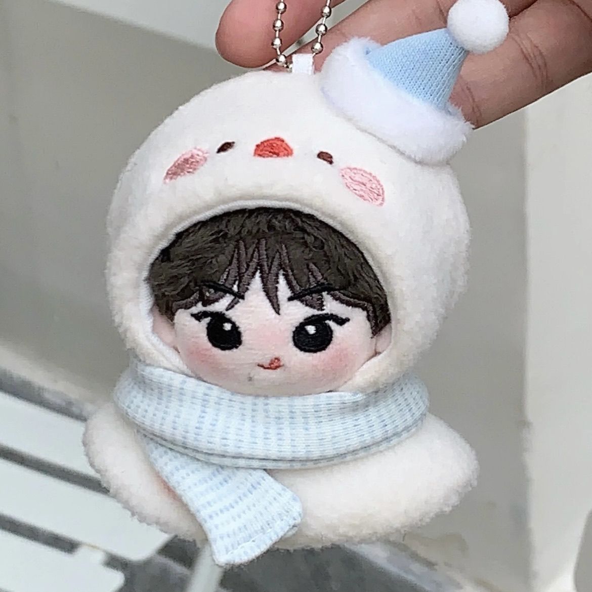 【10cm】ぬいぐるみ服 スイートキャット・大福雪だるま