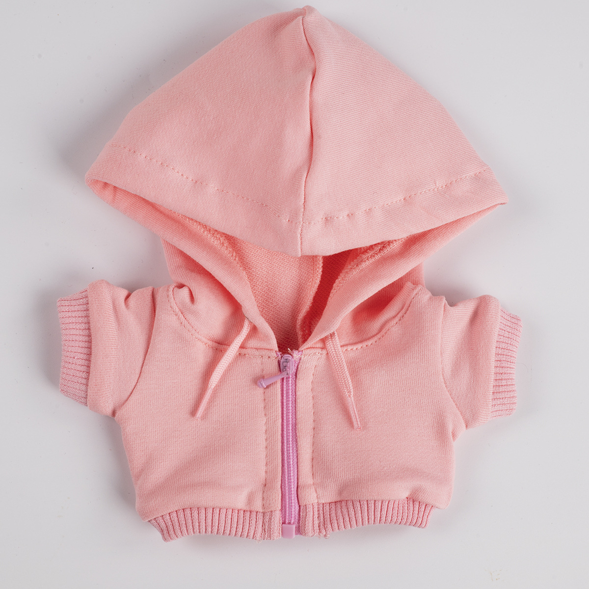 【10cm】ぬいぐるみ服 フード付きファスナーパーカー　全8色