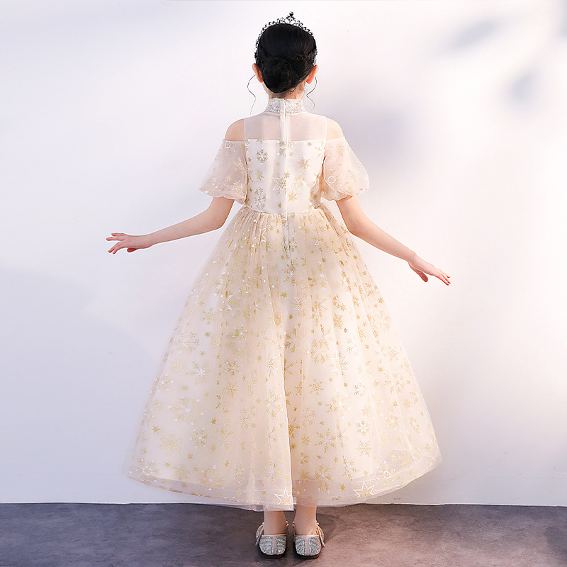 キッズドレス 星空輝く姫様のチュールドレス