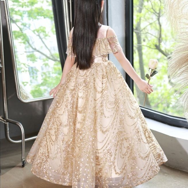 ピアノ発表会ドレス 女の子 豪華姫様ドレス 結婚式 発表会 正装用