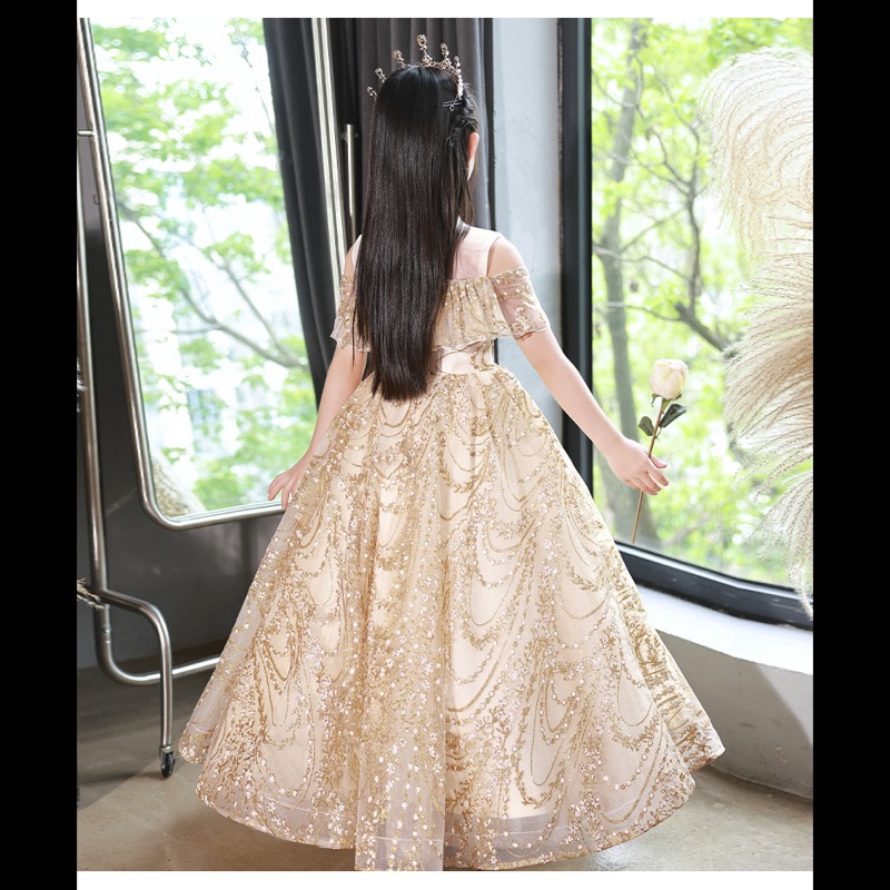 ピアノ発表会ドレス 女の子 豪華姫様ドレス 結婚式 発表会 正装用