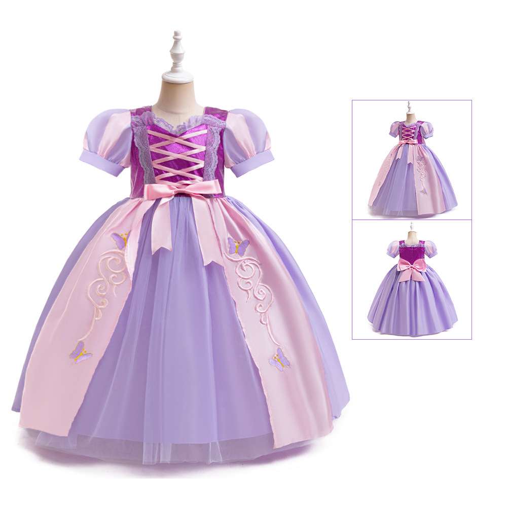 キッズドレス  プリンセス風キッズ用ふんわりチュールドレス