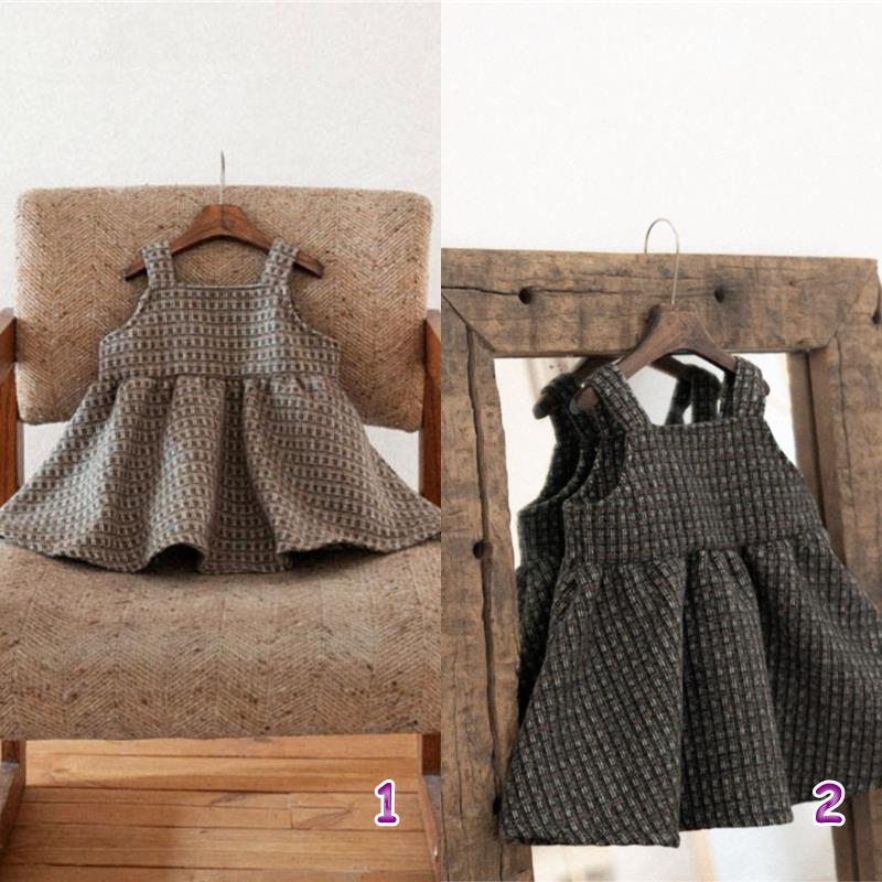 ピアノ発表会ワンピース シンプル 子供服 73～100センチ 2色