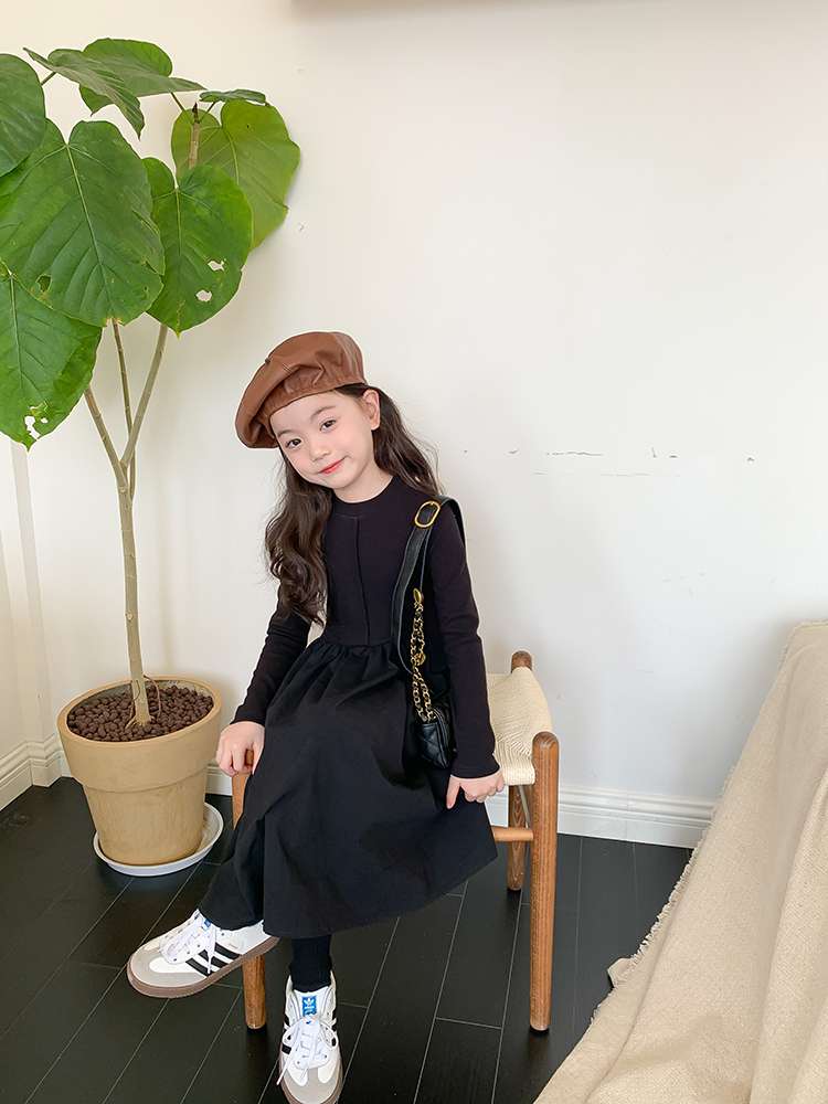 キッズドレス  優雅なロングワンピース