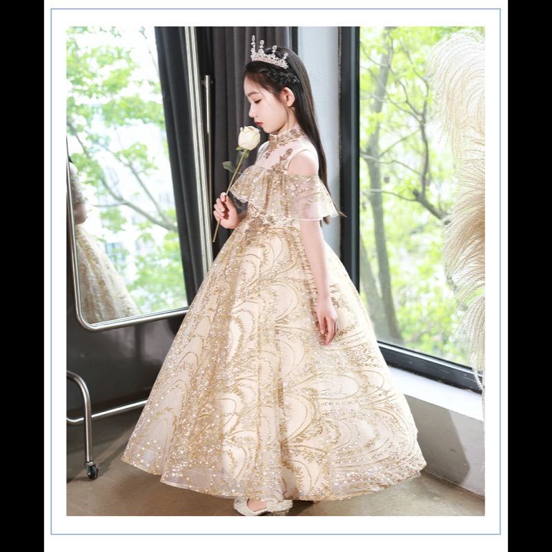 ピアノ発表会ドレス 女の子 豪華姫様ドレス 結婚式 発表会 正装用