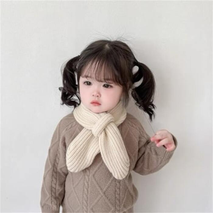 子ども服 子どもマフラーニットネックスカーフ