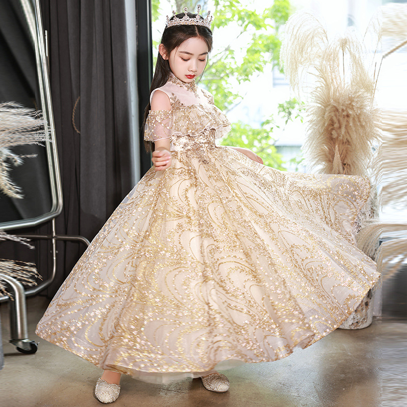 ピアノ発表会ドレス 女の子 豪華姫様ドレス 結婚式 発表会 正装用
