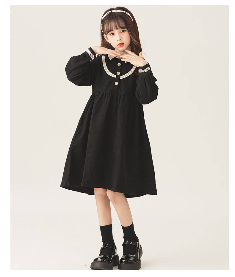 キッズドレス クラシックリボンワンピース