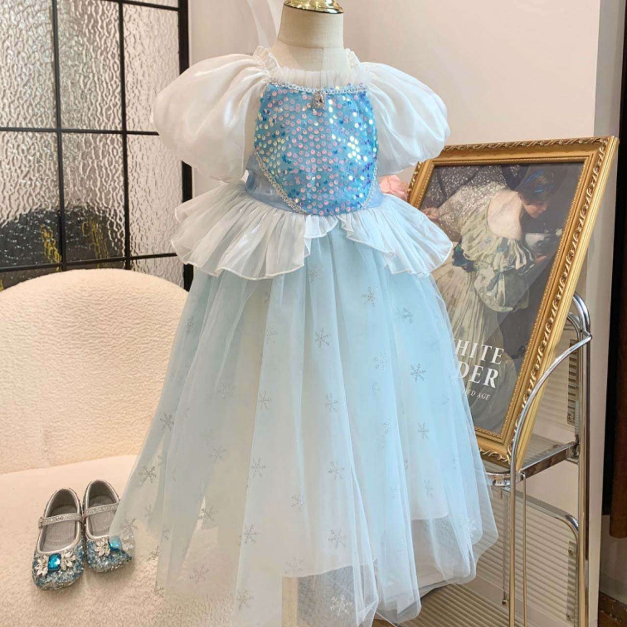 ピアノ発表会 結婚式用 子どもドレス ディズニー シンデレラ風 魔法の