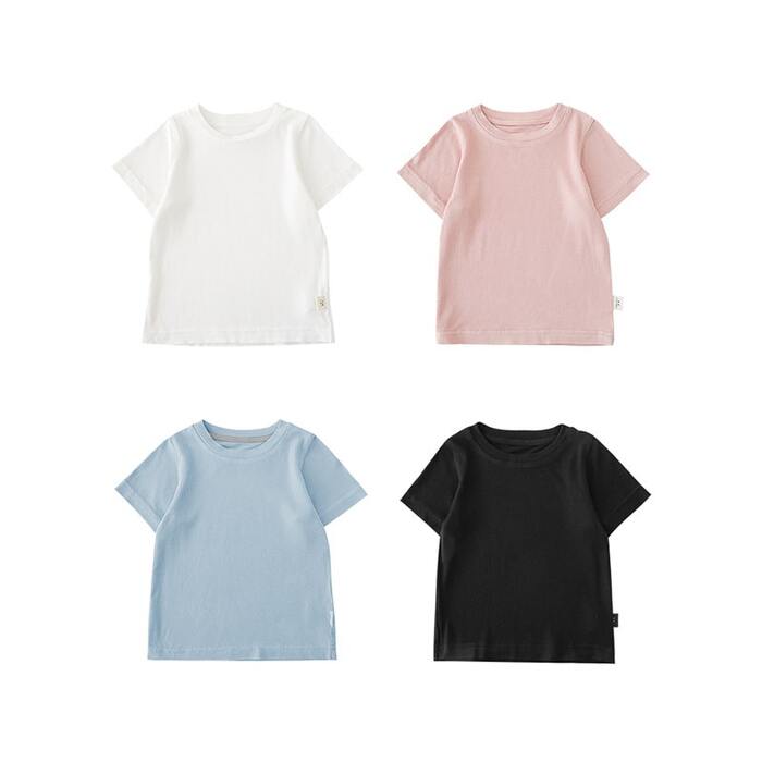 子ども服 子ども Tシャツ無地半袖