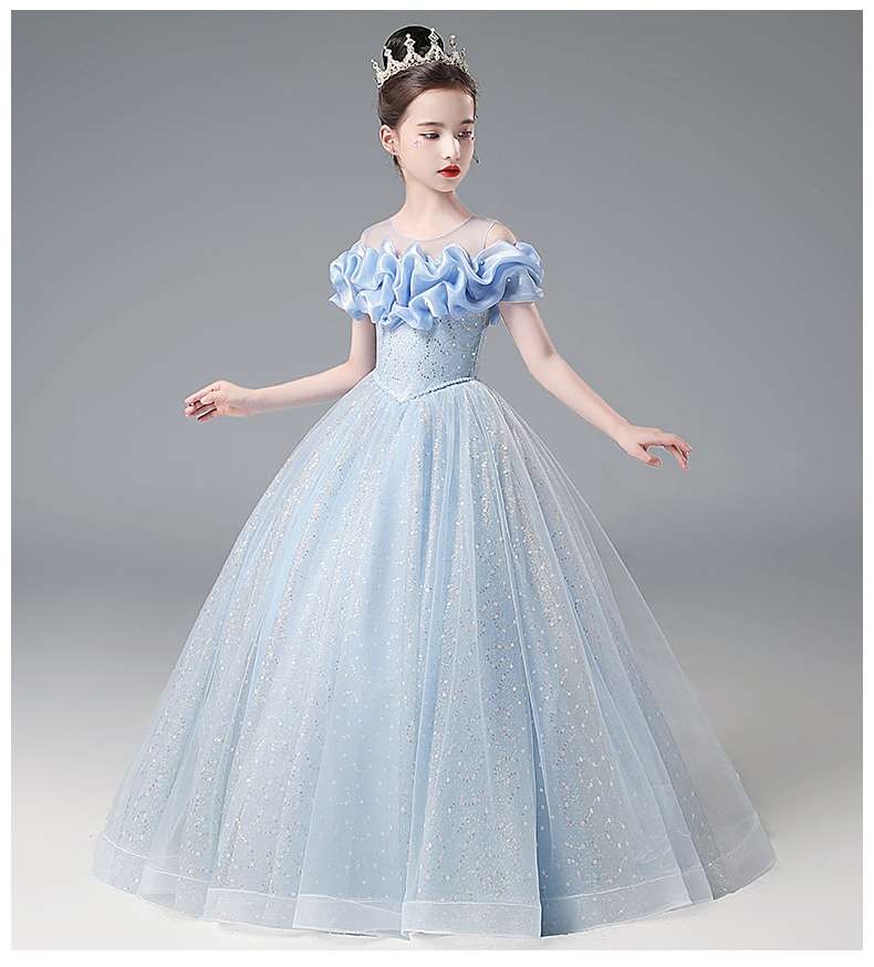 キッズドレス  妖精のようなキラキラプリンセスドレス