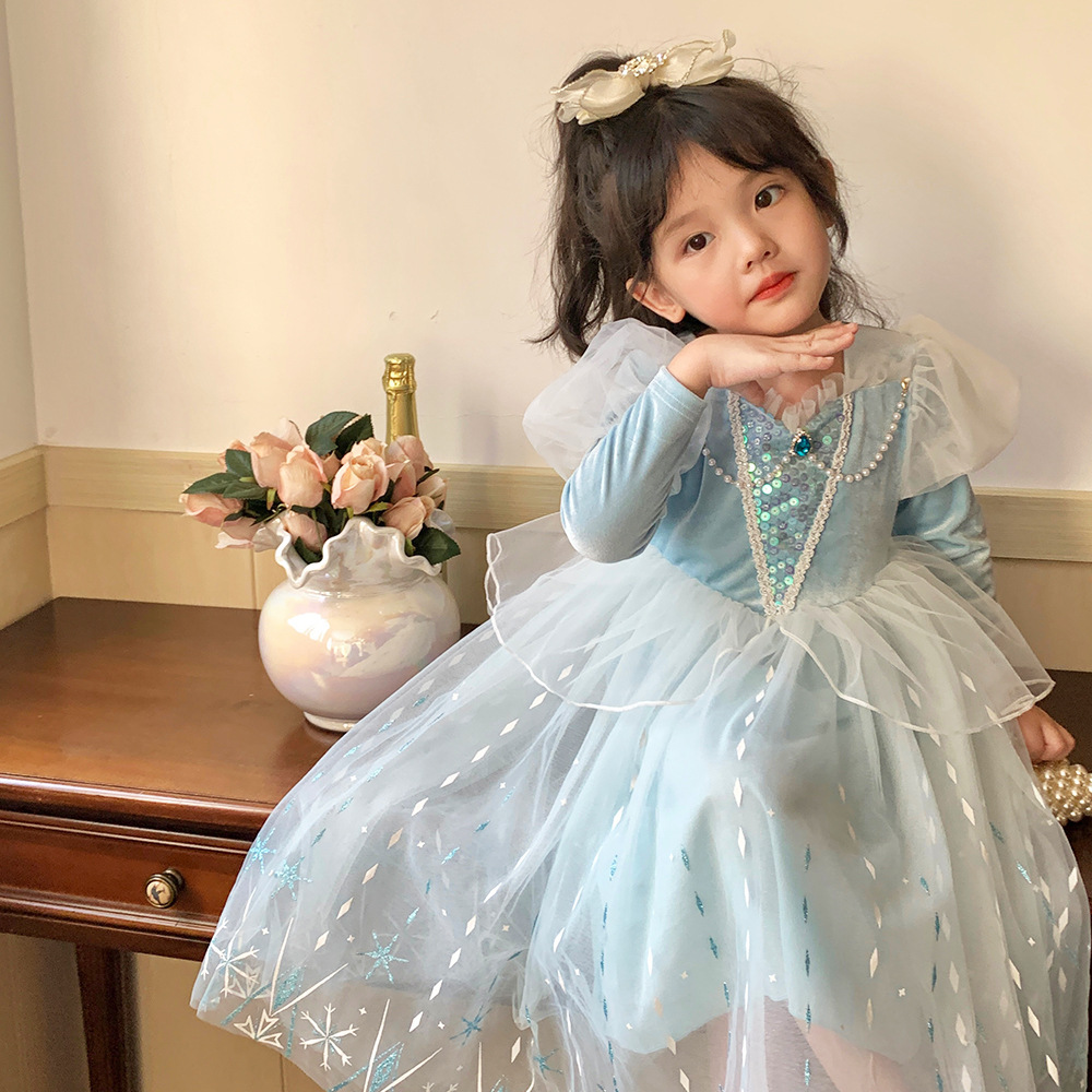 ピアノ発表会 結婚式用 子どもドレス ディズニー プリンセス　チュールドレス