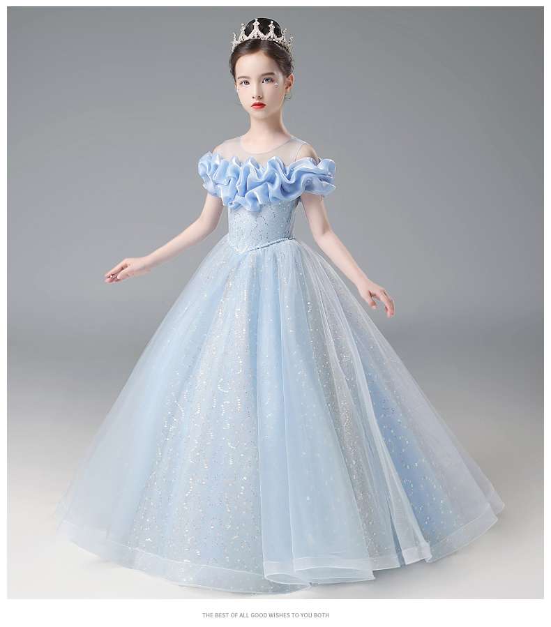 キッズドレス  妖精のようなキラキラプリンセスドレス