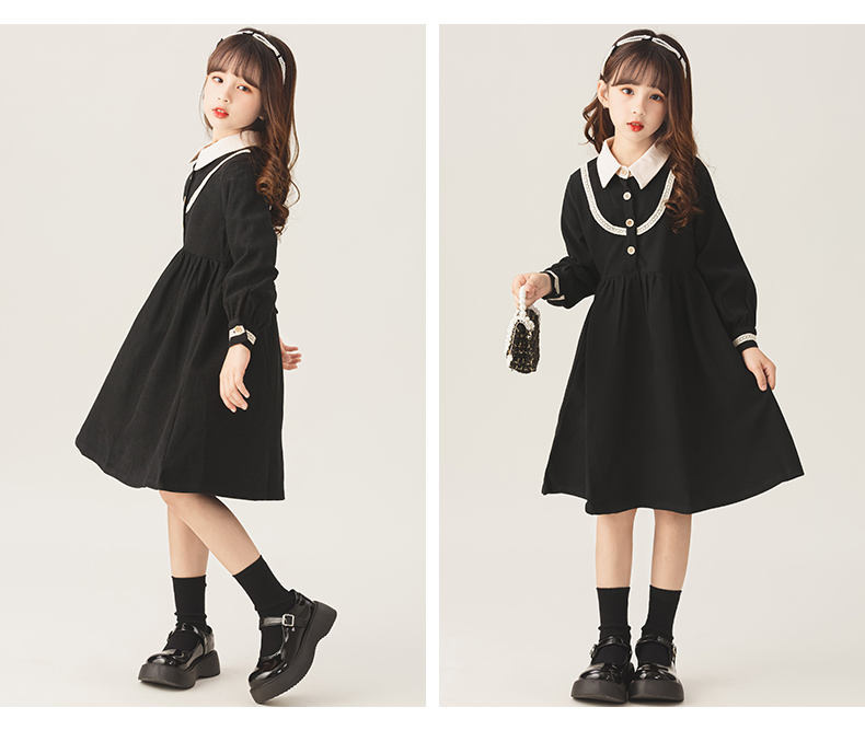 キッズドレス クラシックリボンワンピース