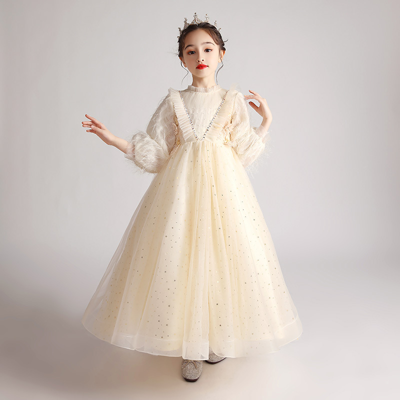 キッズドレス きらめき姫系チュールドレス