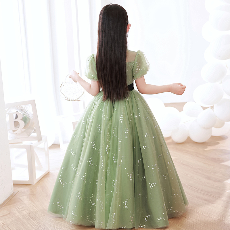 キッズドレス 星空きらめく姫様チュールドレス