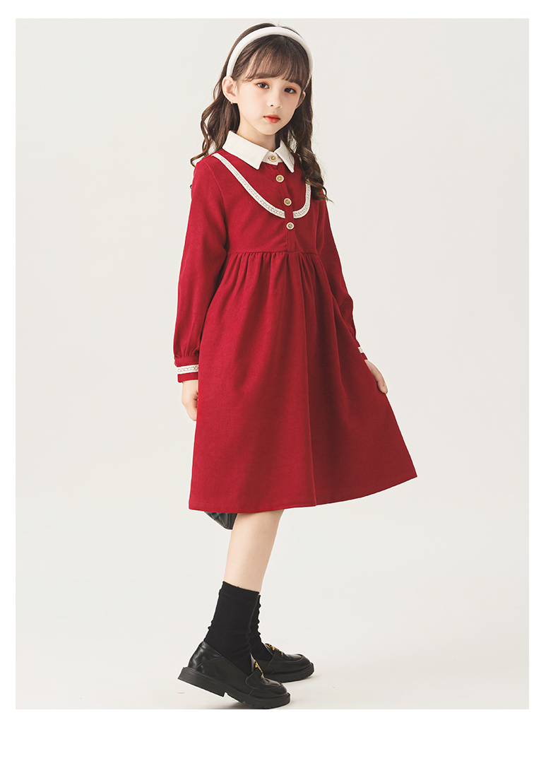キッズドレス クラシックリボンワンピース