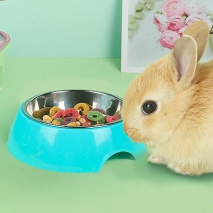 ペット食器 小動物用ケージ取付式ステンレス給餌給水器
