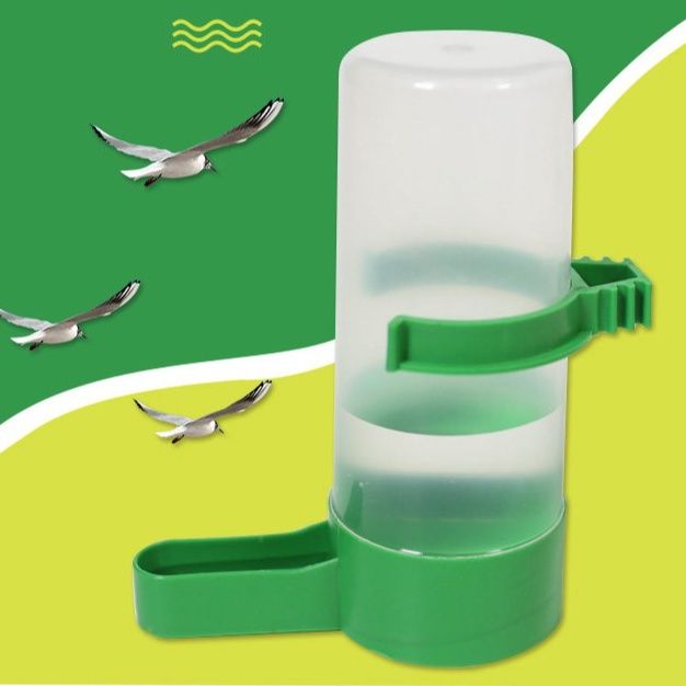 ペット食器 小鳥用自動給水器 ケージ取り付け式ウォータータンク