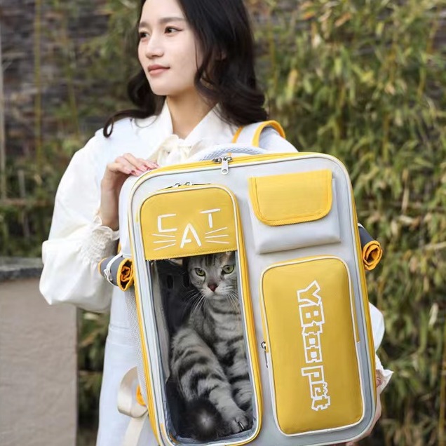 ペット キャリー 快適おでかけ猫専用キャリーボックス