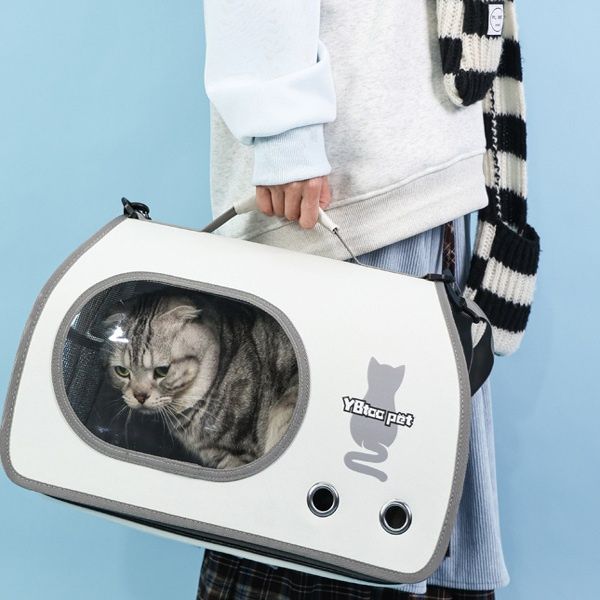 ペット キャリー 猫用宇宙船風ペットキャリー