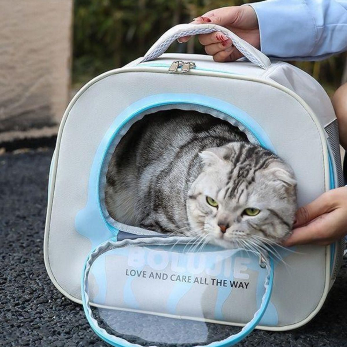 ペット キャリー 宇宙船風猫専用ポータブルキャリー