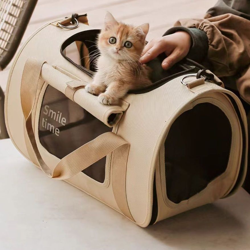 ペット キャリー 猫ちゃん快適お出かけキャリー