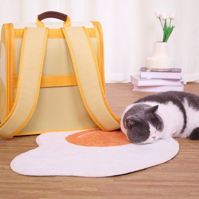 ペット キャリー 三面通気猫ちゃん快適バッグ