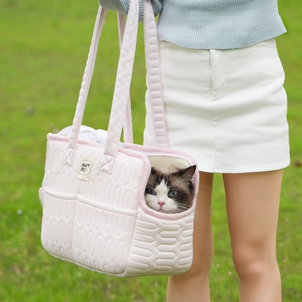 ペット キャリー やわらか安心 お出かけ猫バッグ
