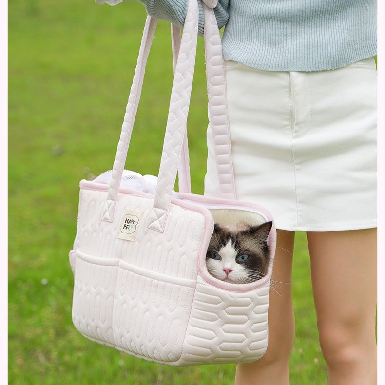 ペット キャリー やわらか安心 お出かけ猫バッグ