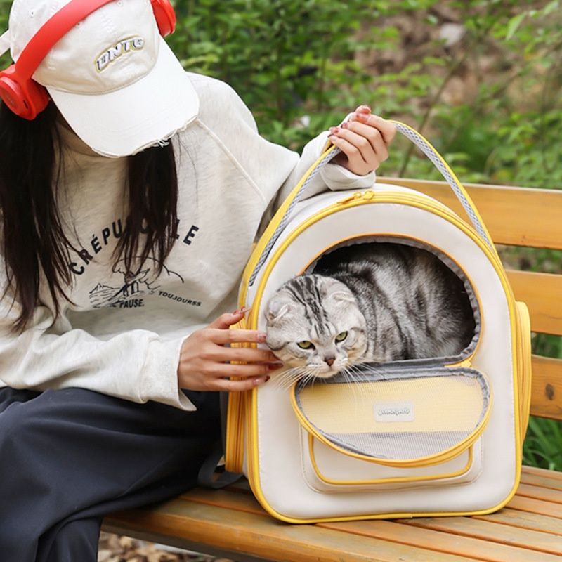 ペット キャリー 宇宙船スタイル 猫用お出かけバッグ