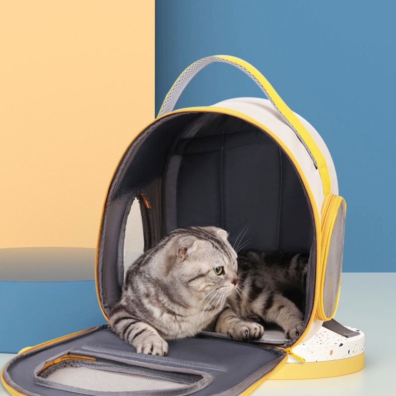 ペット キャリー 宇宙船スタイル 猫用お出かけバッグ