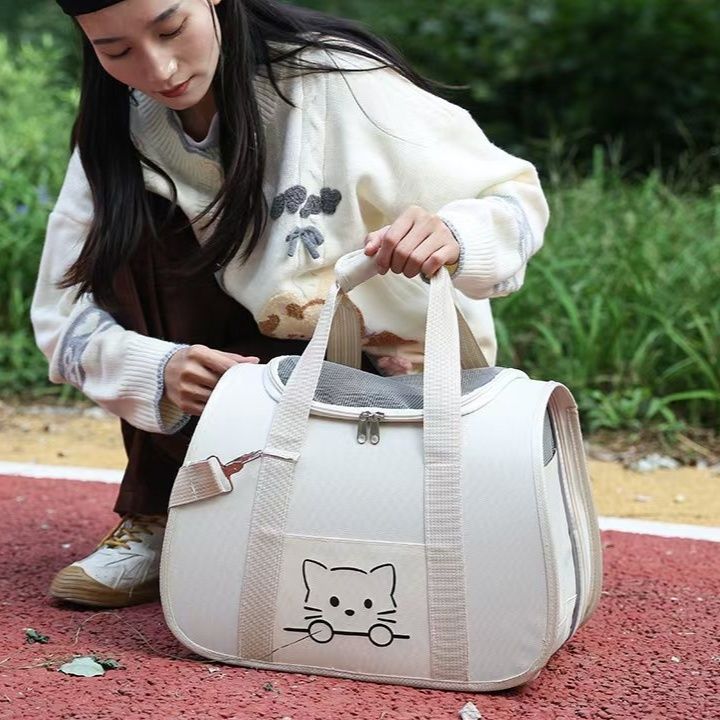ペット キャリー 高級牛津風格猫専用キャリー