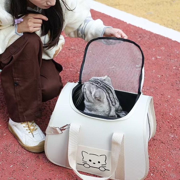ペット キャリー 高級牛津風格猫専用キャリー