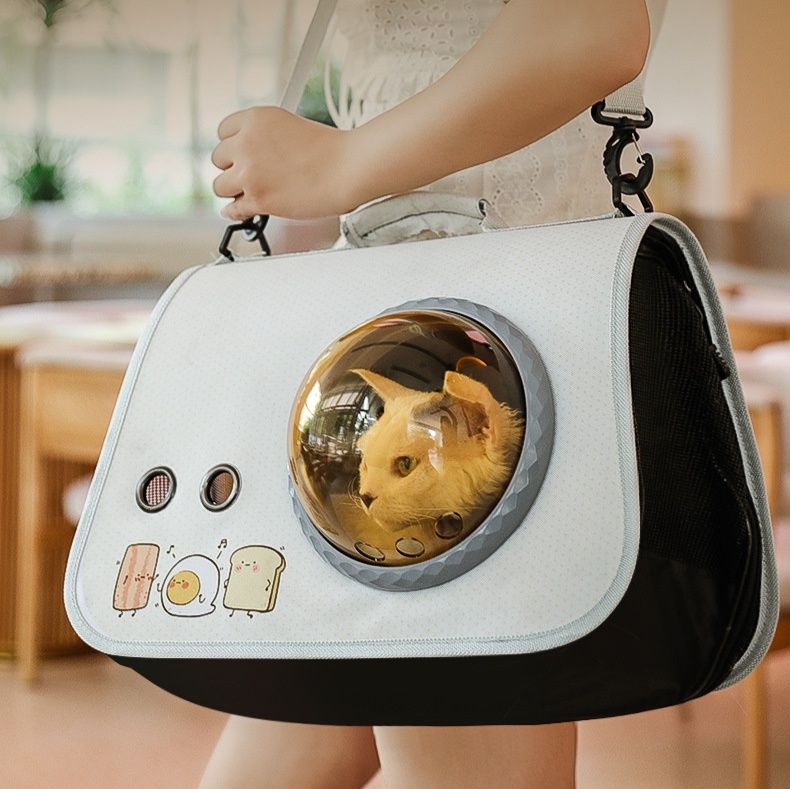 ペット キャリー 猫用宇宙飛行士風ペット窓付きバッグ